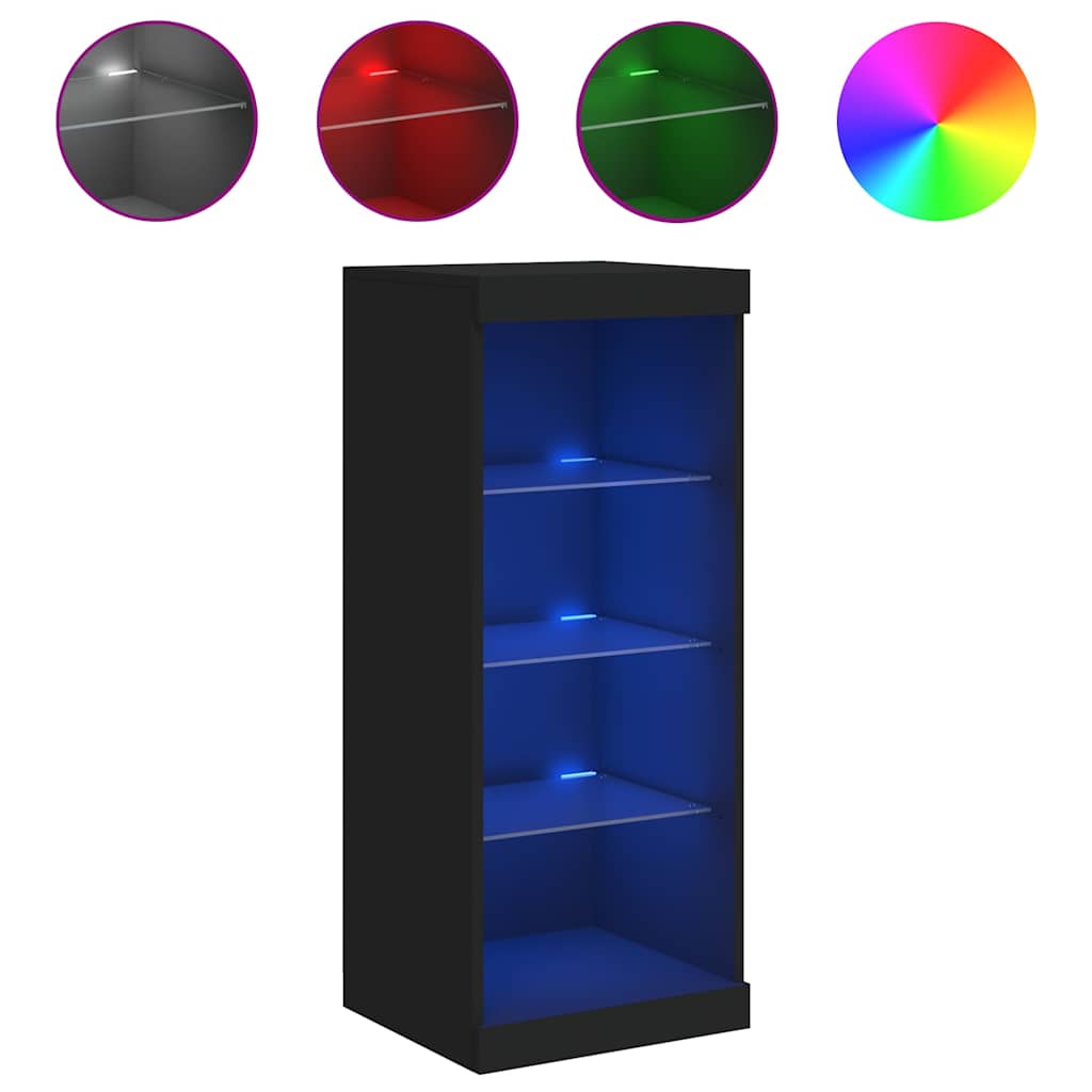 Sideboard With LED Lights 41X37X100 Cm