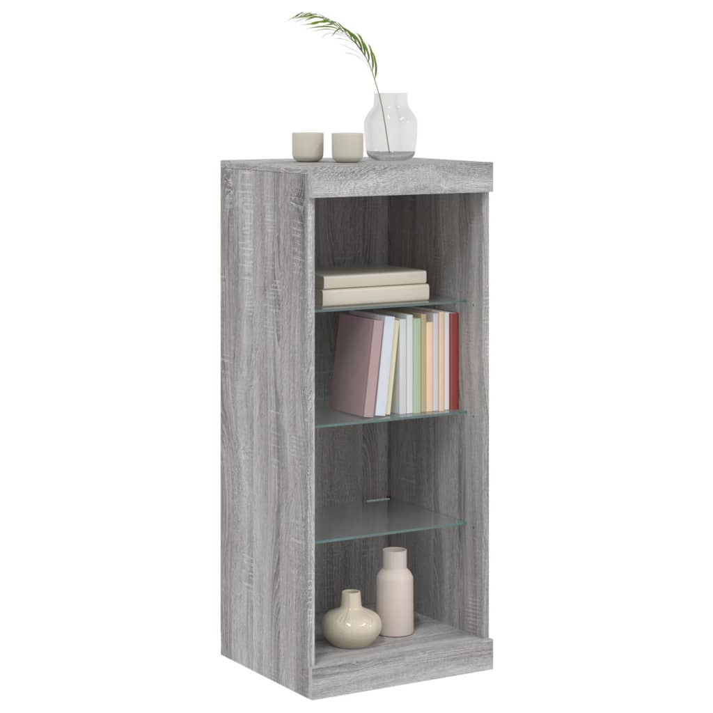 Sideboard With Led Lights 41X37X100 Cm