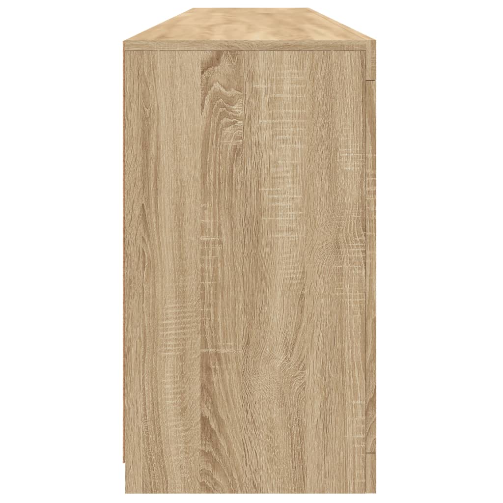 Sideboard With Led Lights 202X37X67 Cm