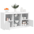 Sideboard With Led Lights 123X37X67 Cm