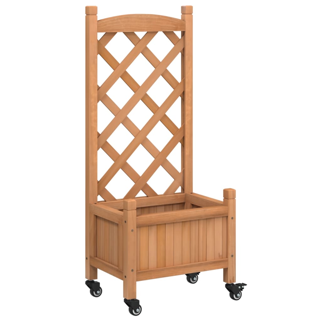 Planter Solid Wood Fir - Model 3207644