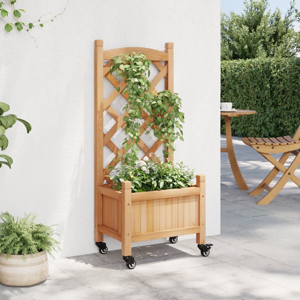 Planter Solid Wood Fir - Model 3207644