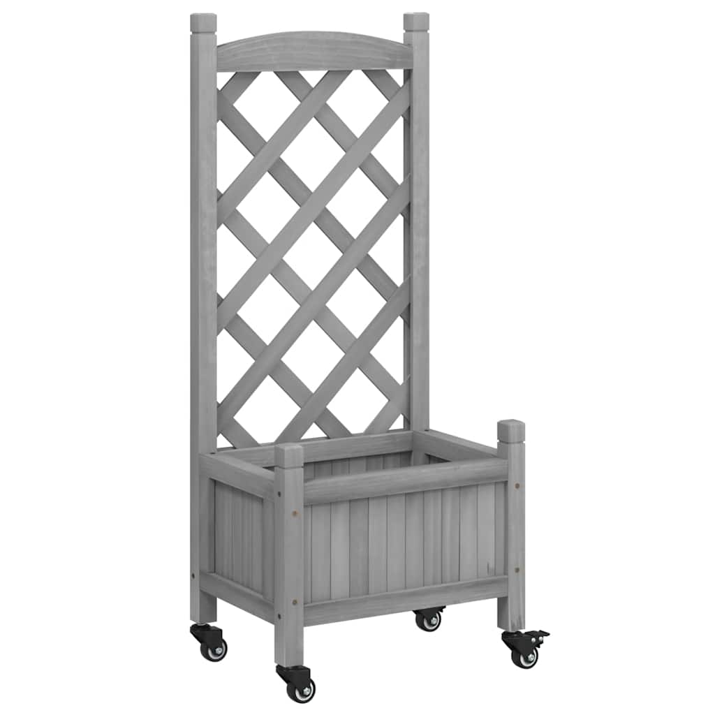 Planter Solid Wood Fir - Model 3207644