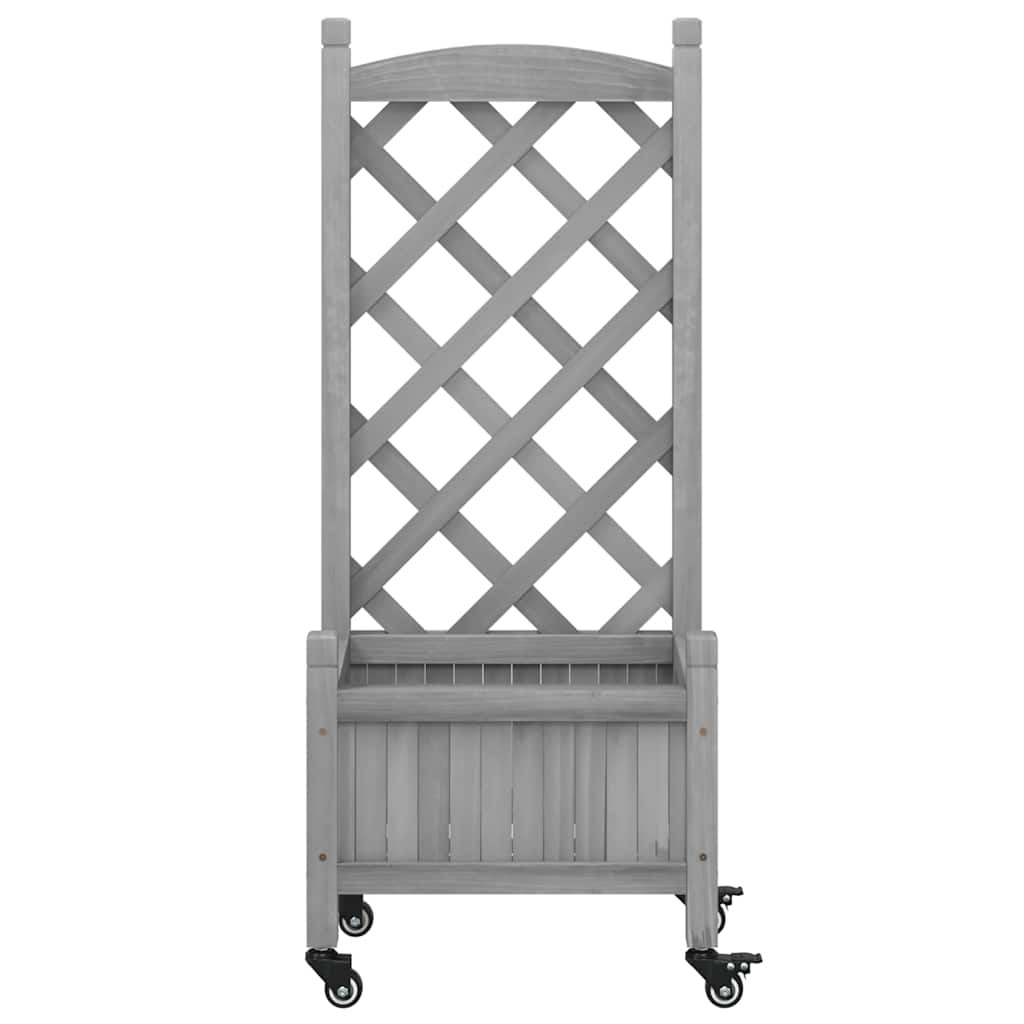 Planter Solid Wood Fir - Model 3207644