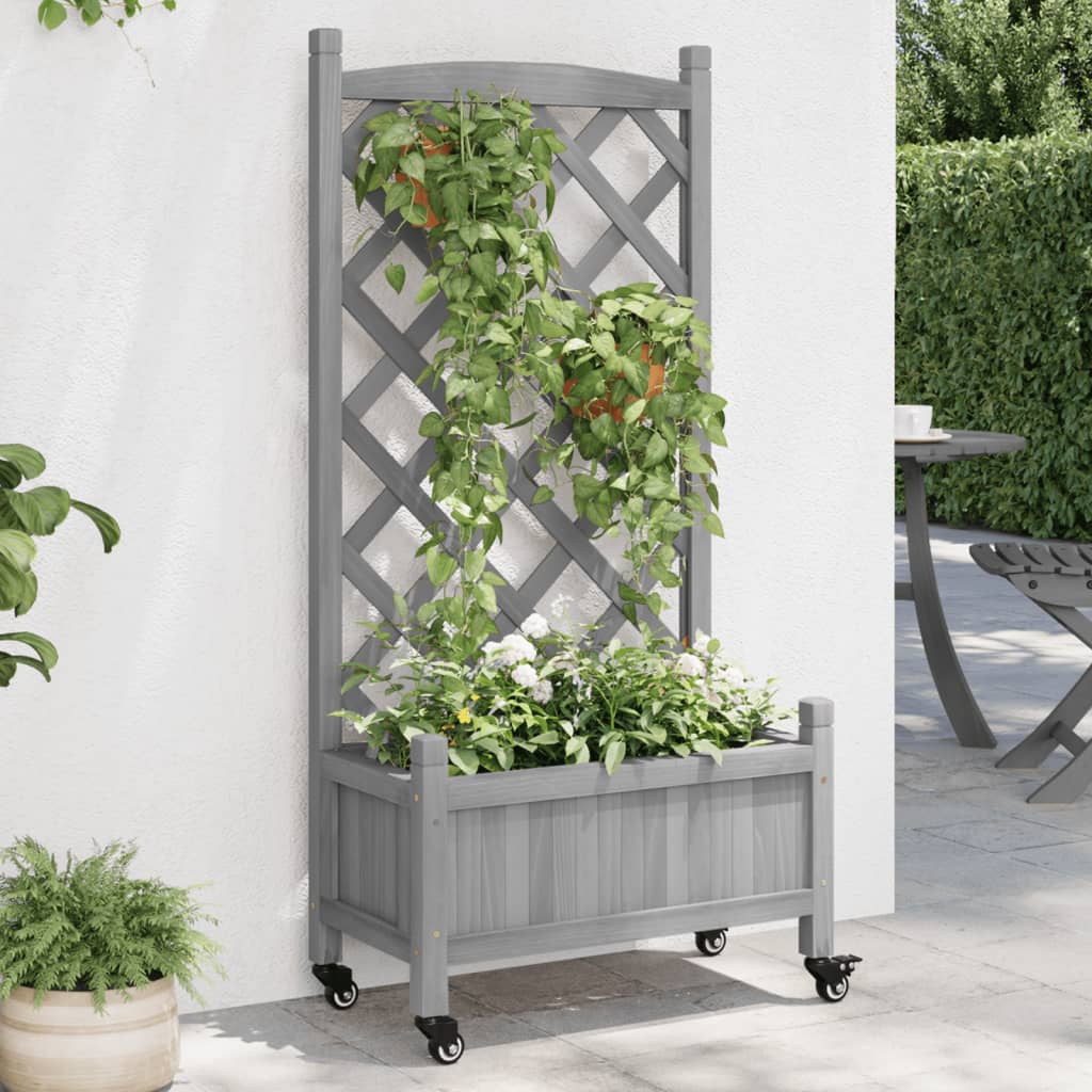 Planter Solid Wood Fir
