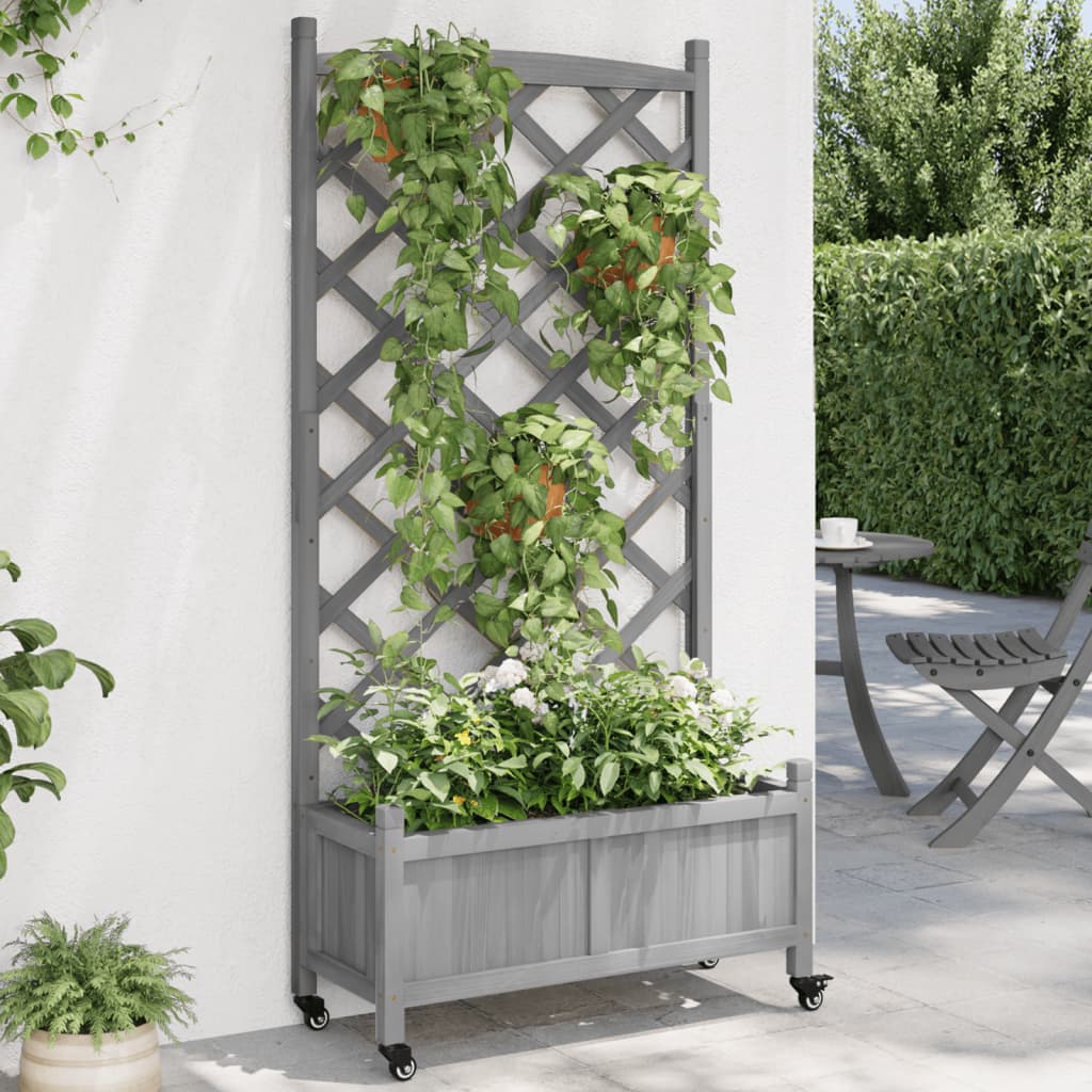 Planter Solid Wood Fir