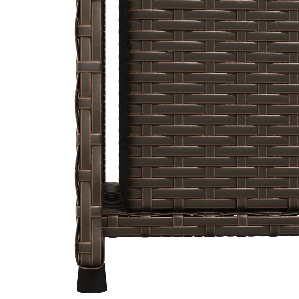 Garden Storage Cabinet 50X55X115 Cm Poly Rattan