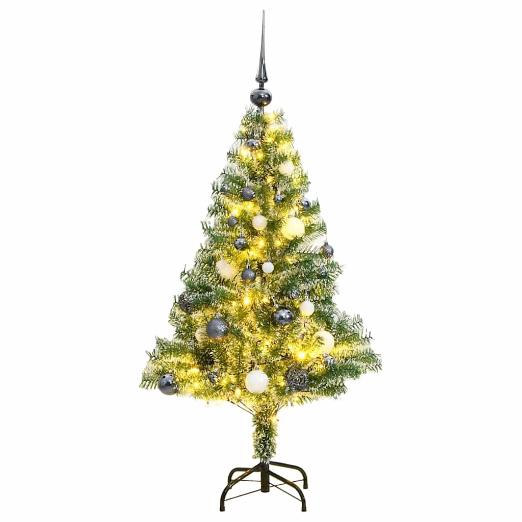 Artificial Christmas Tree Snow Flocked With Led Light