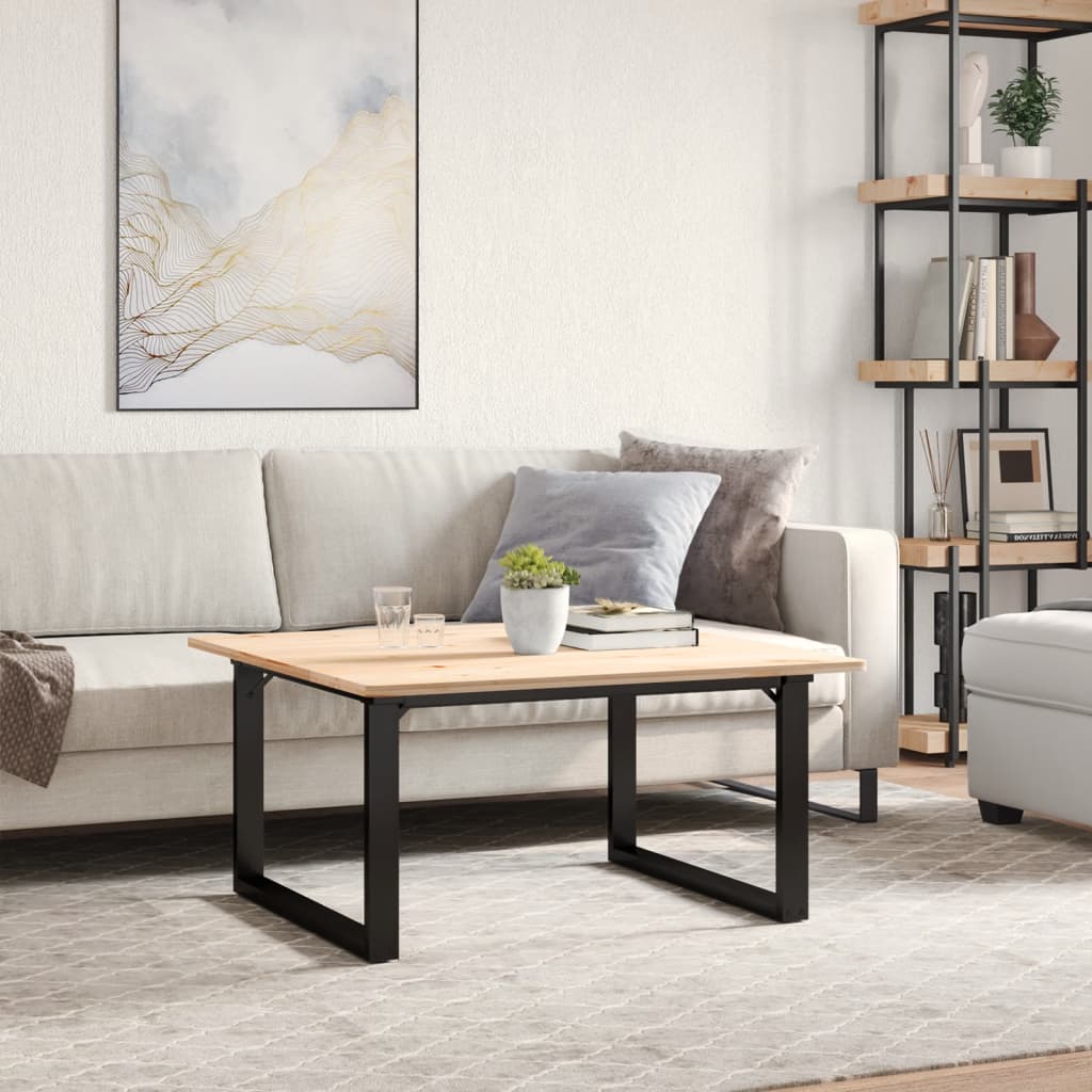 Coffee Table Legs O-Frame 80X70X43 Cm Steel