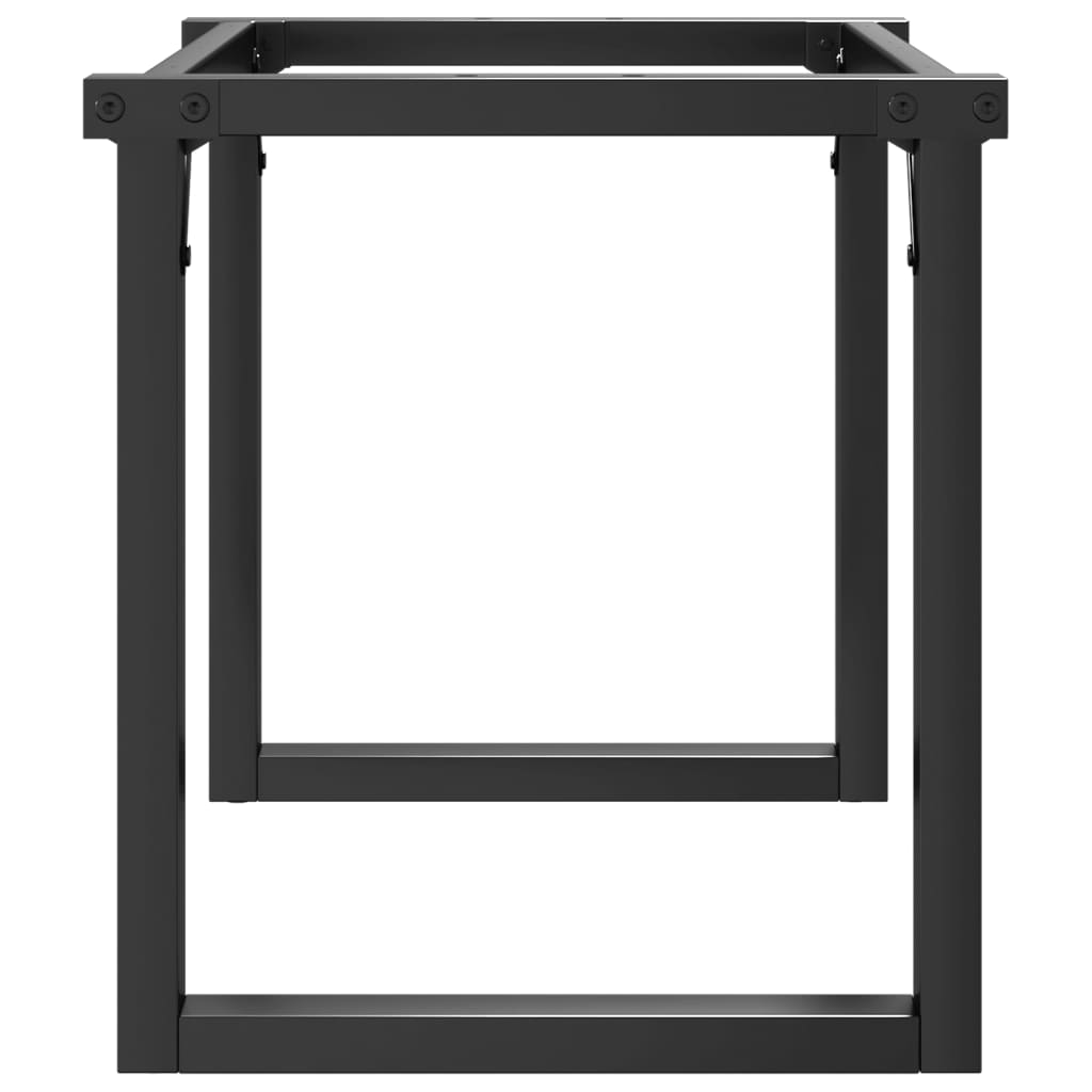 Coffee Table Legs O-Frame 80X40X43 Cm Steel