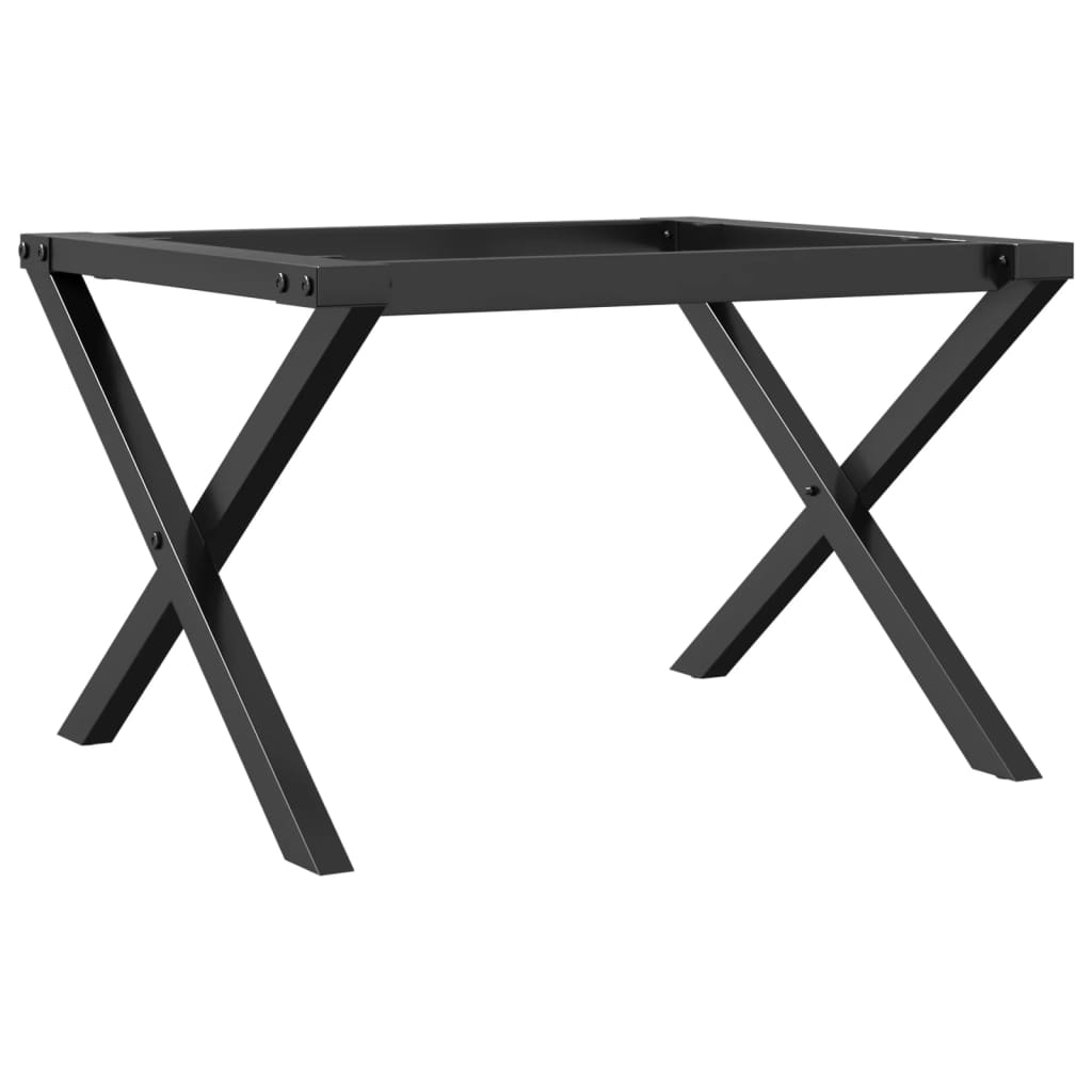 Coffee Table Legs X-Frame 50X40X38 Cm Steel