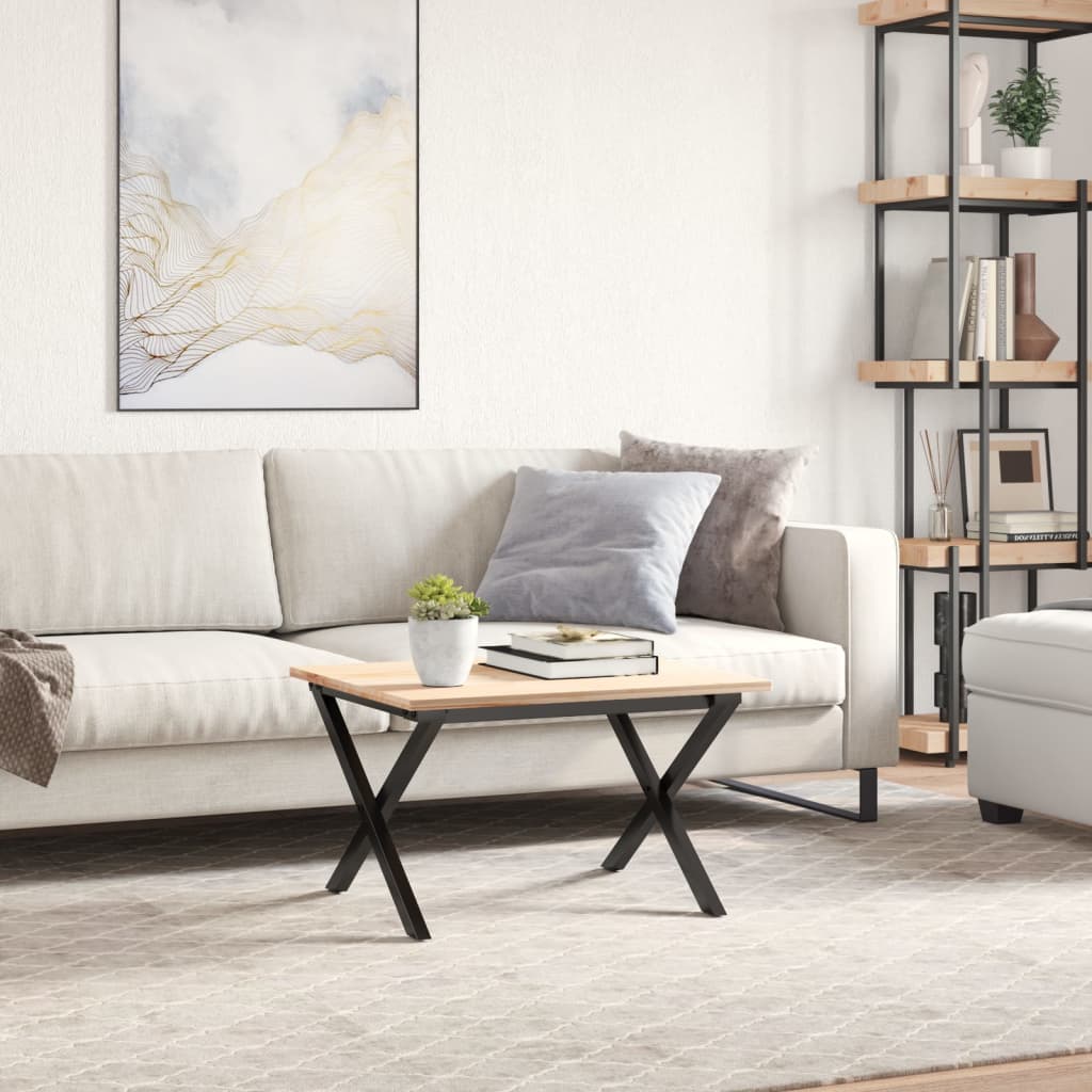 Coffee Table Legs X-Frame 60X40X38 Cm Steel