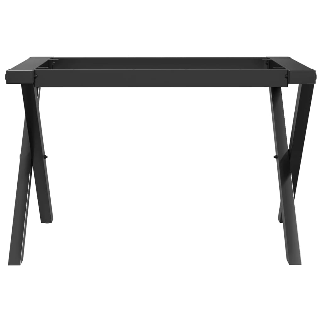 Coffee Table Legs X-Frame 60X40X38 Cm Steel