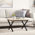 Coffee Table Legs X-Frame 60X40X38 Cm Steel