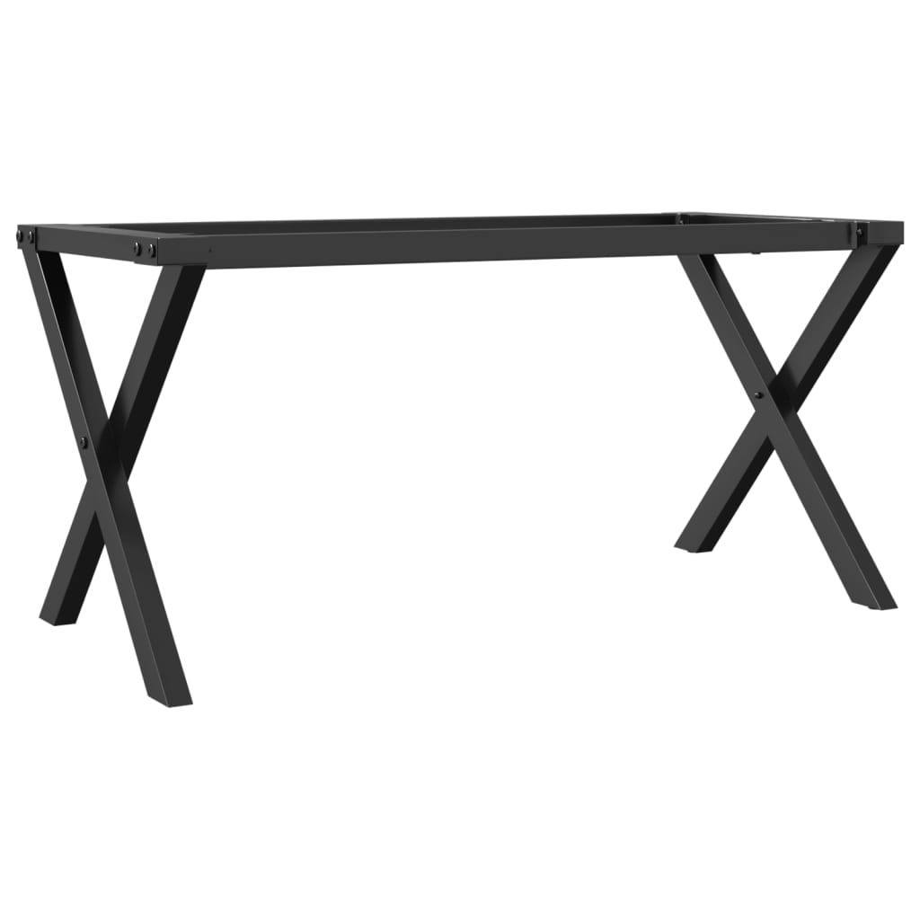 Coffee Table Legs X-Frame 80X40X43 Cm Steel