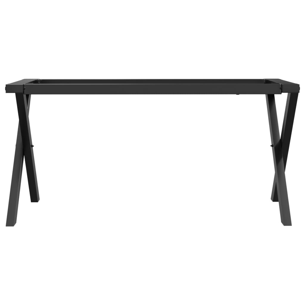 Coffee Table Legs X-Frame 80X40X43 Cm Steel