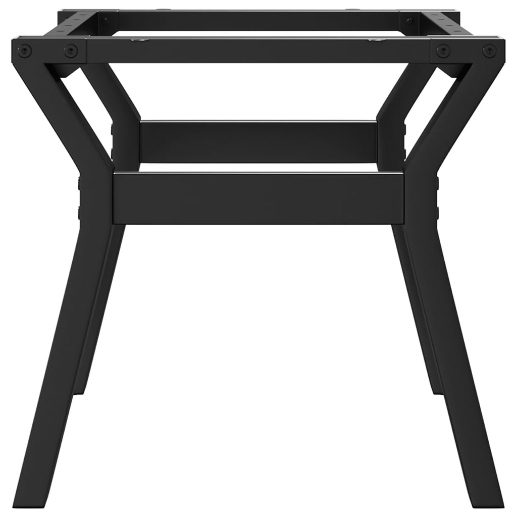 Table Legs Coffee Y-Frame 60X40X38 Cm Steel Black Powder-coated steel LED 60 cm
