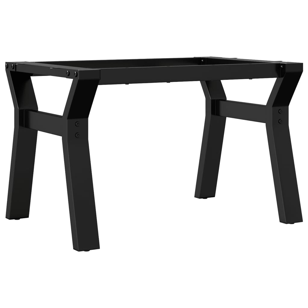 Table Legs Coffee Y-Frame 60X40X38 Cm Steel Black Powder-coated steel LED 60 cm
