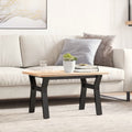 Table Legs Coffee Y-Frame 60X40X38 Cm Steel Black Powder-coated steel LED 60 cm