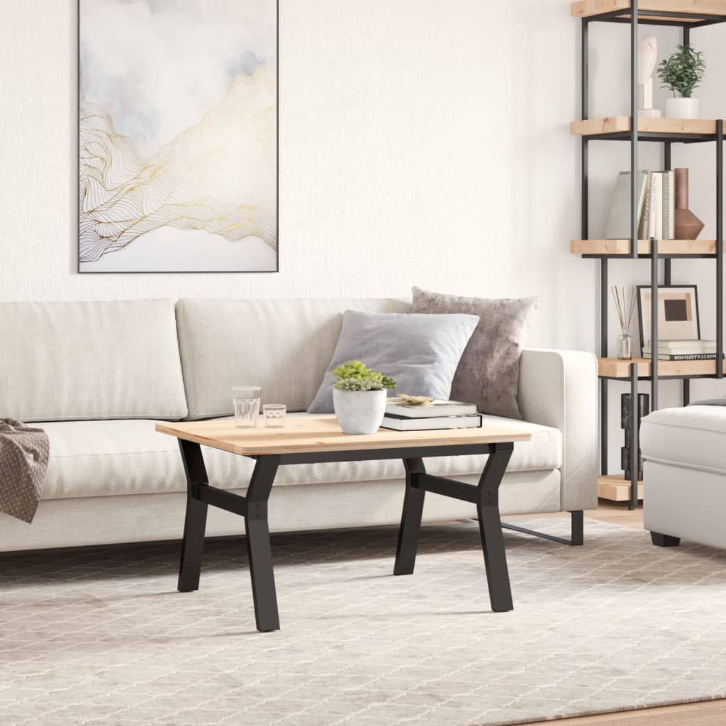 Coffee Table Legs Y-Frame 70X60X43 Cm Steel