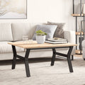 Coffee Table Legs Y-Frame 80X70X43 Cm Steel
