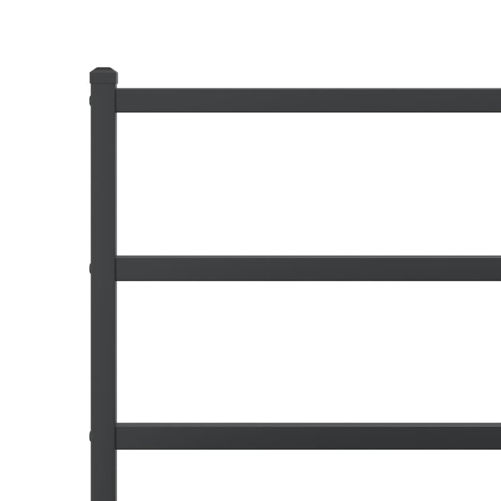 Metal Bed Frame Without Mattress 90X190Cm