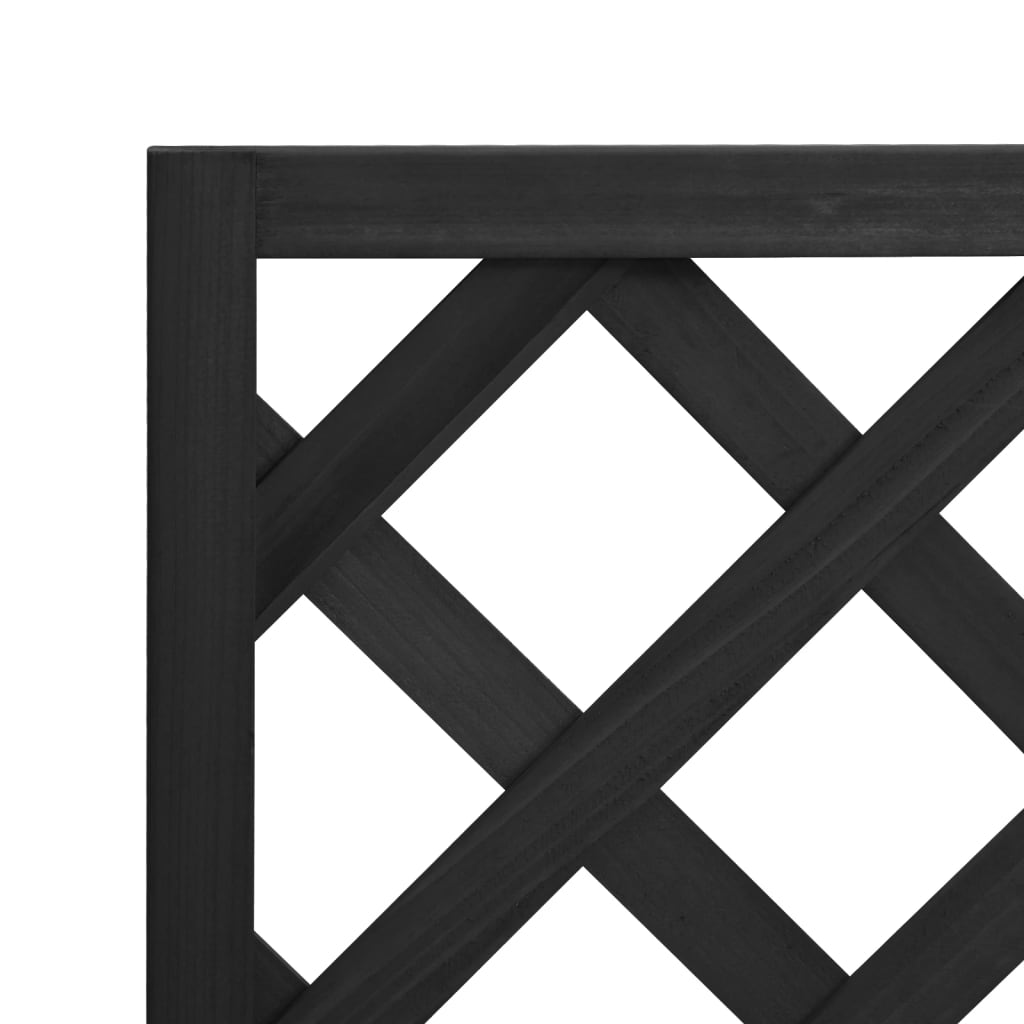 Planter With Trellis Solid Wood Fir