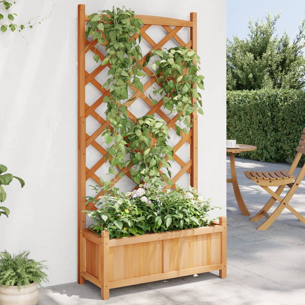 Planter Solid Wood Fir