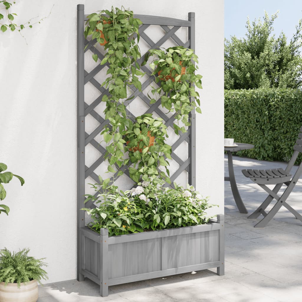 Planter Solid Wood Fir