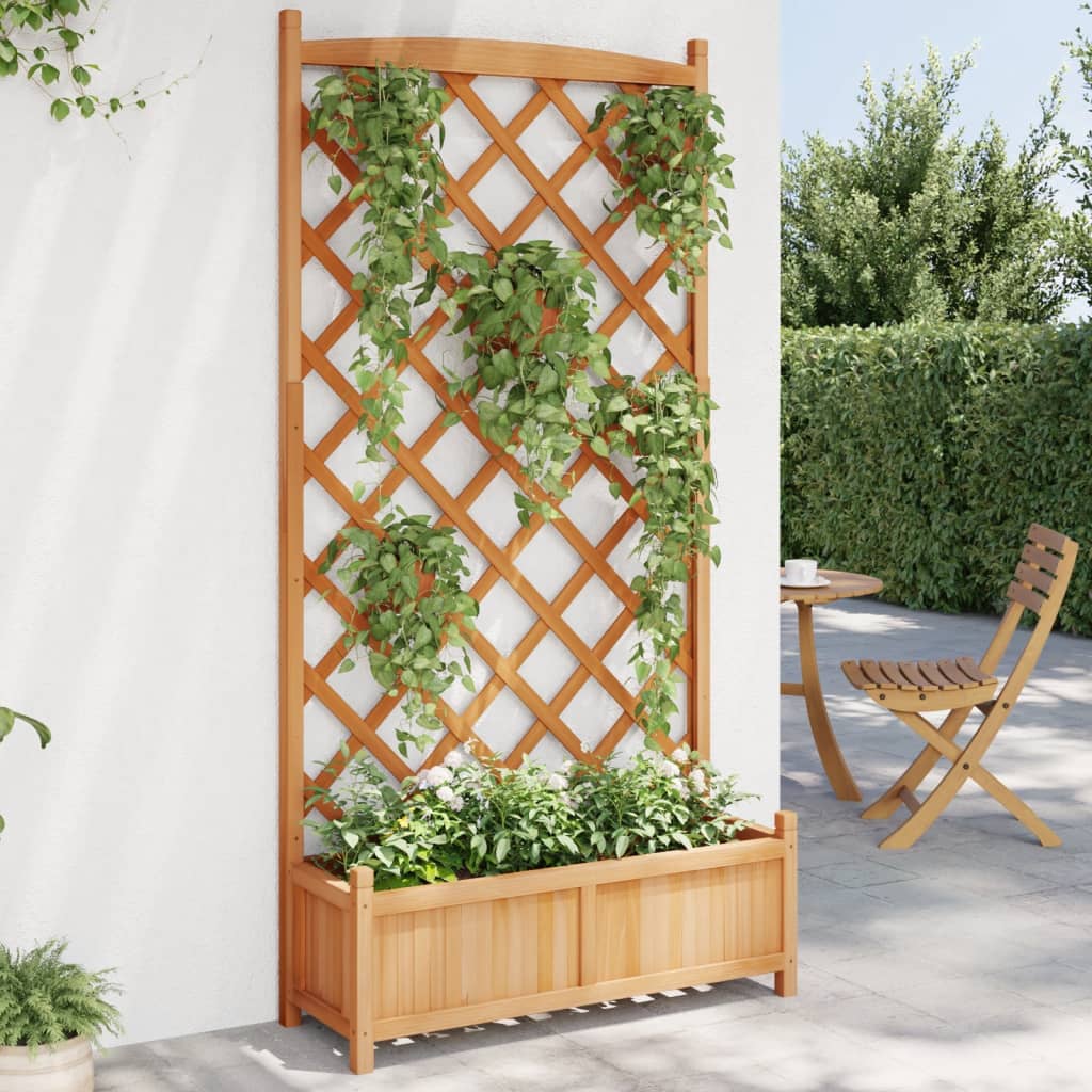 Planter Solid Wood Fir