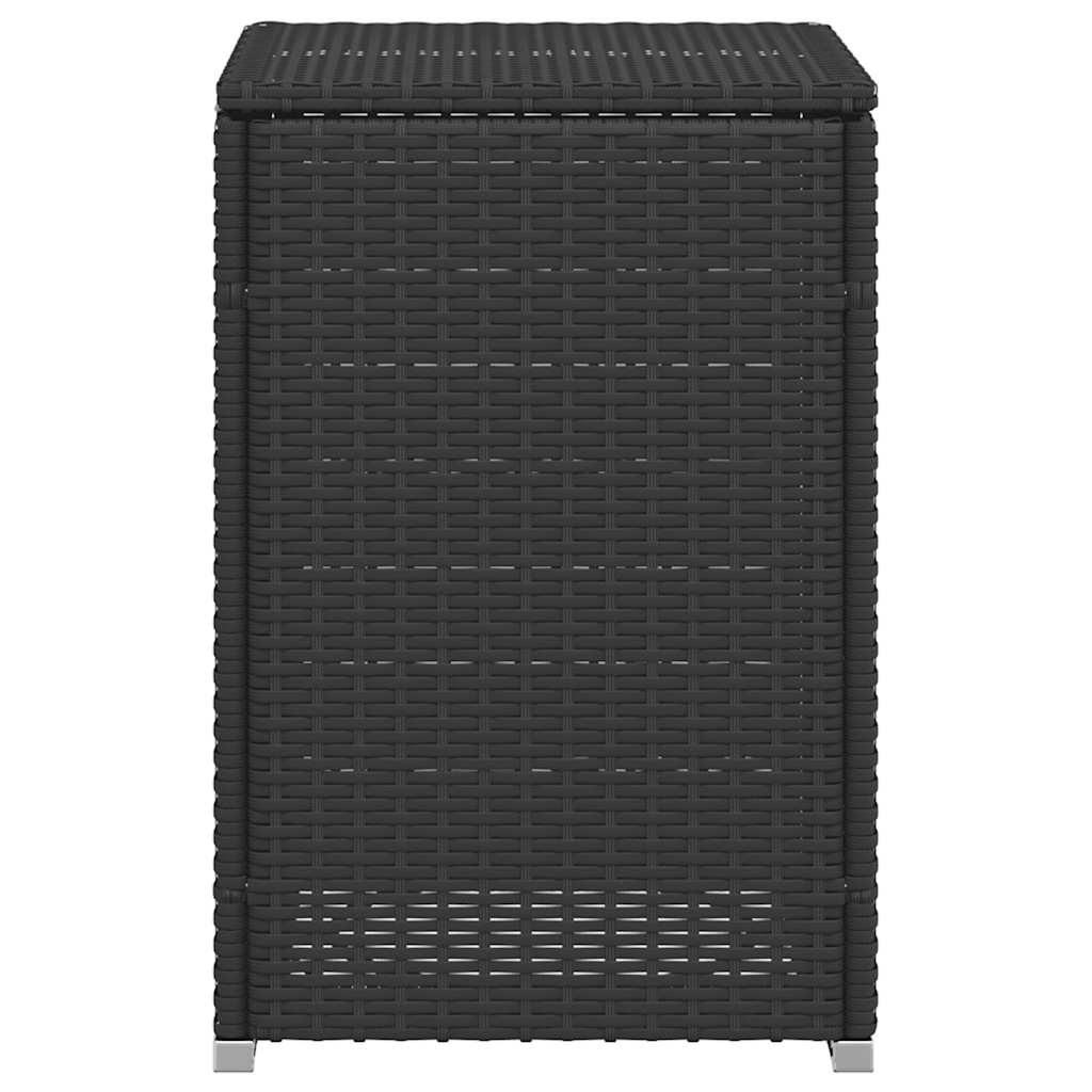 Outdoor Table Propane Tank Cover 40X40X60 Cm Poly Rattan brown grey beige black