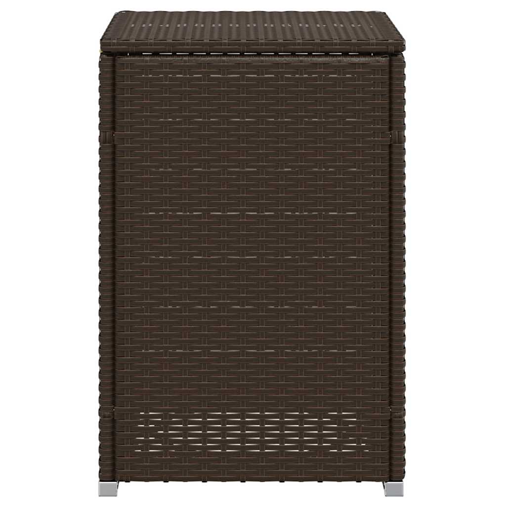 Outdoor Table Propane Tank Cover 40X40X60 Cm Poly Rattan brown grey beige black