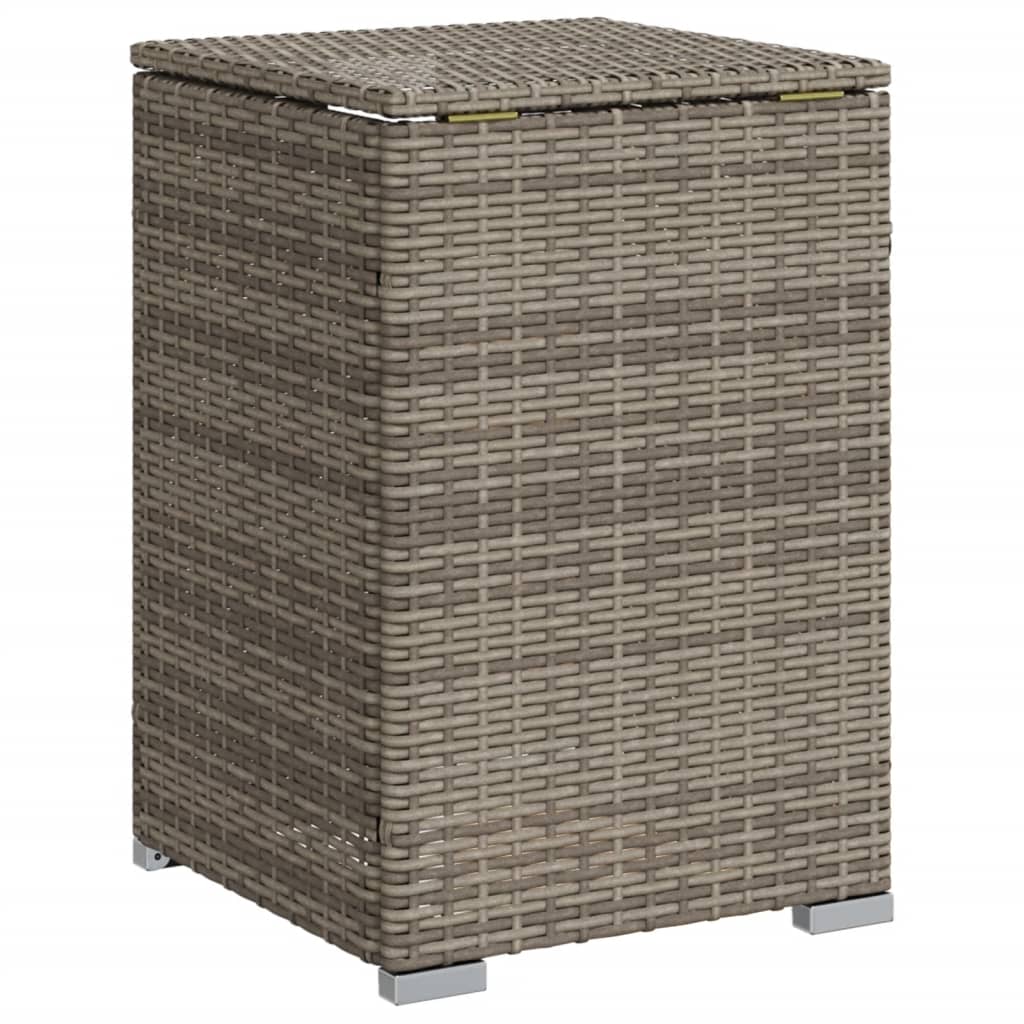 Propane Tank Cover Table 40X40X60 Cm Poly Rattan