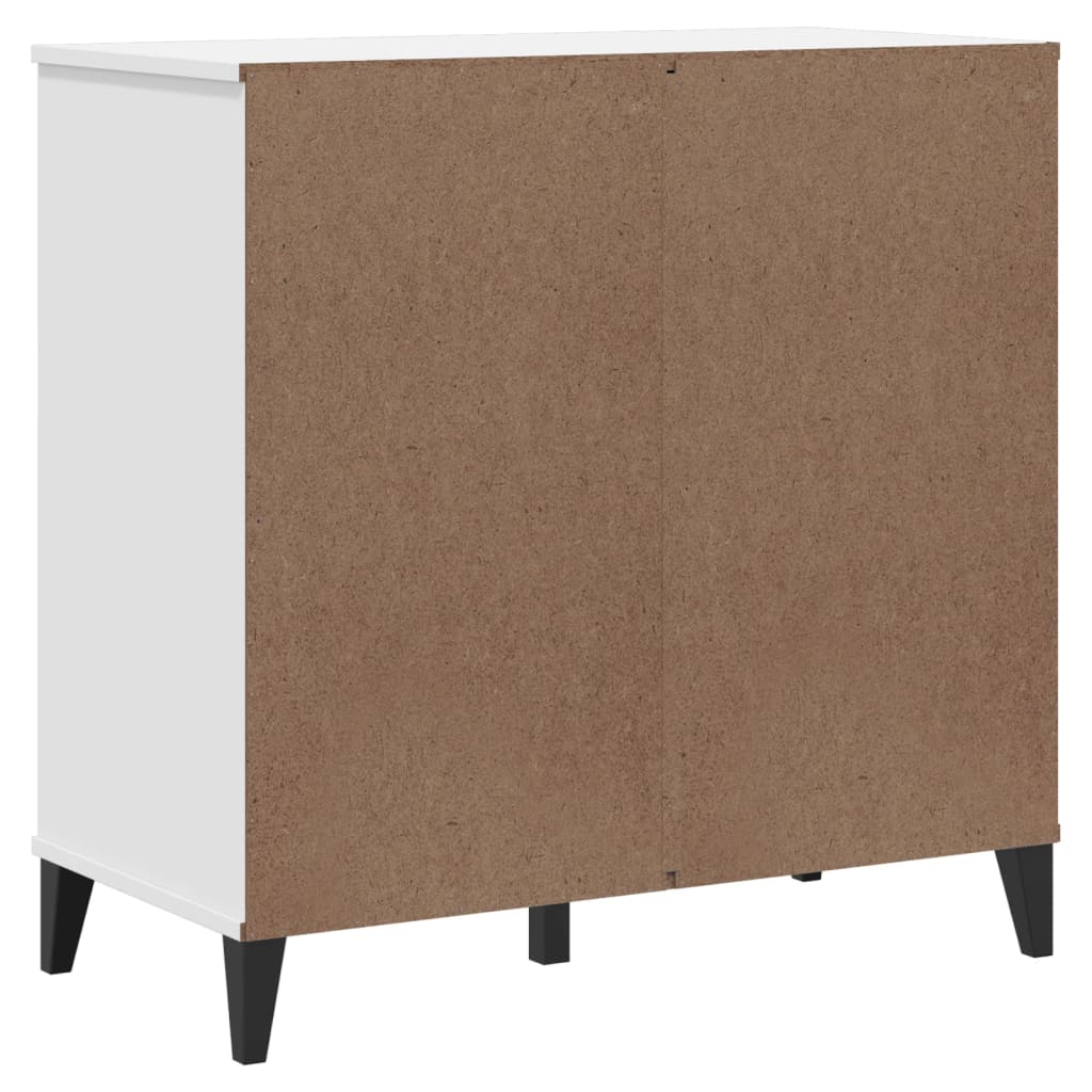 Sideboard Viken 80X40X80 Cm Engineered Wood black anthracite white plastic