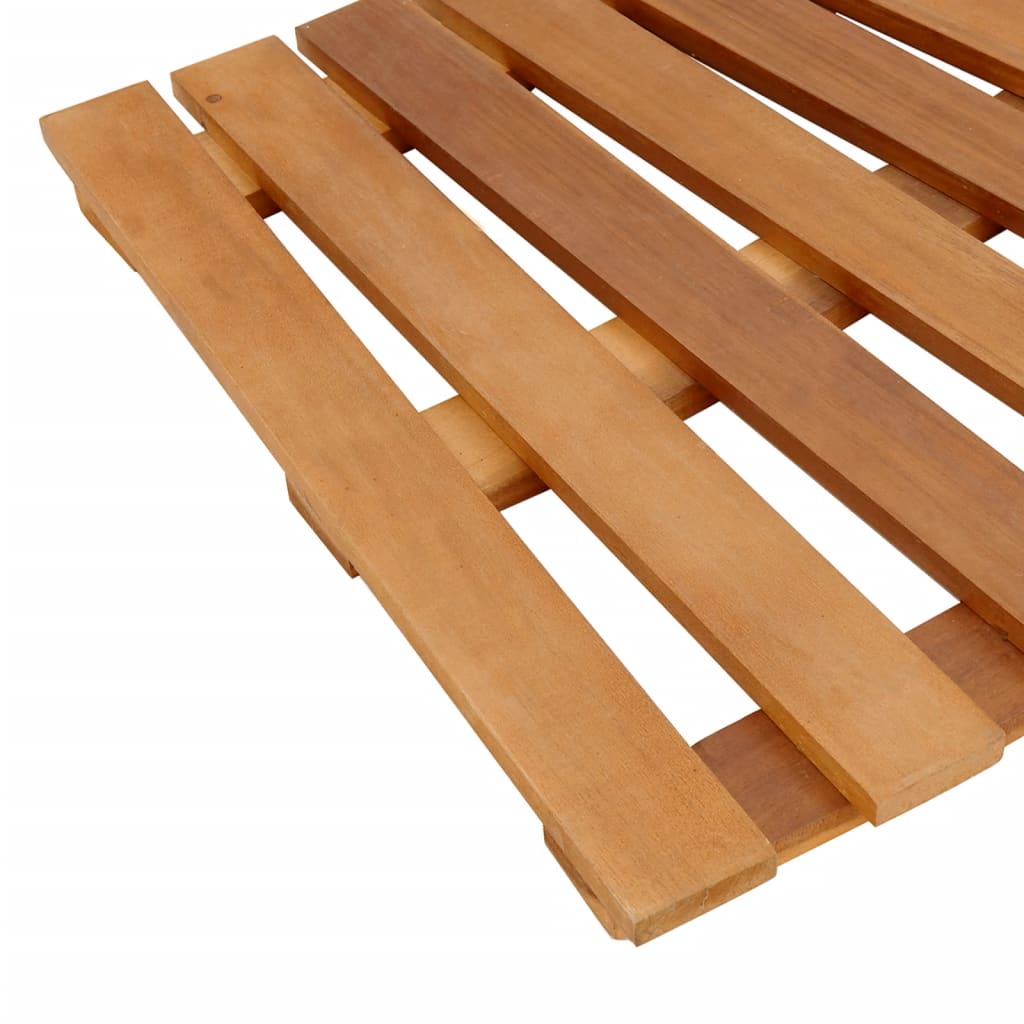 Hot Tub Steps 2 Pcs Solid Wood Acacia