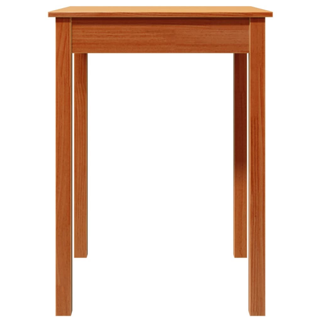 Dining Table Wax 55X55X75 Cm Solid Wood Pine