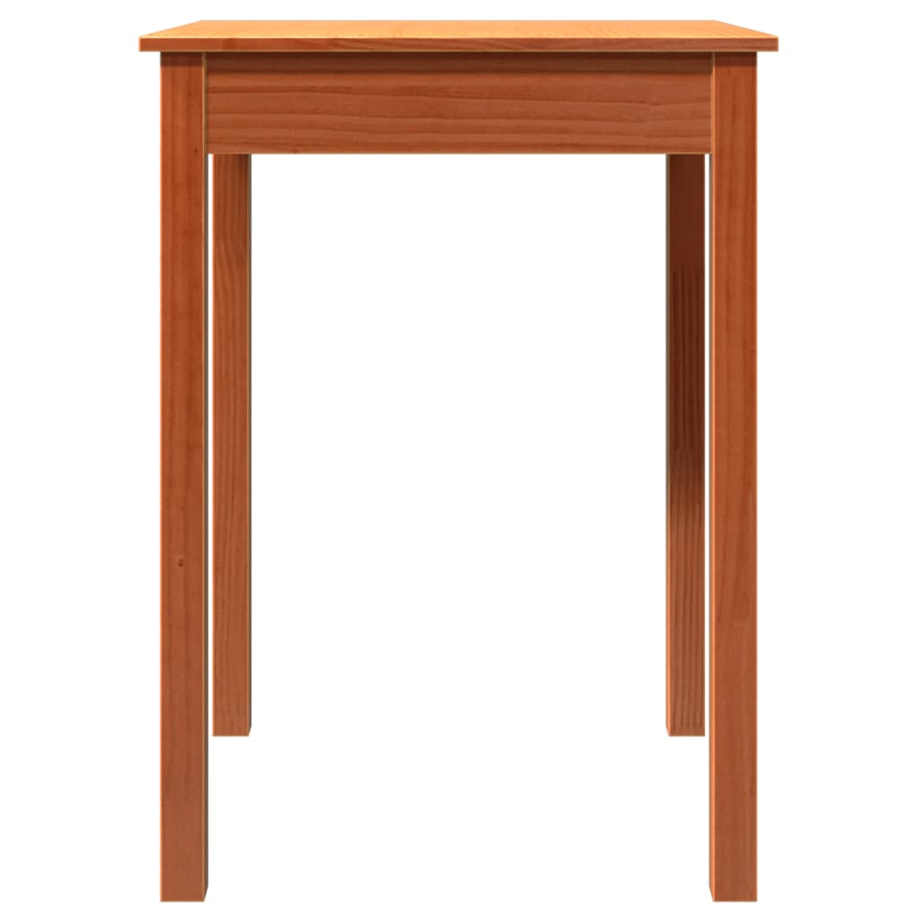 Dining Table Wax 55X55X75 Cm Solid Wood Pine
