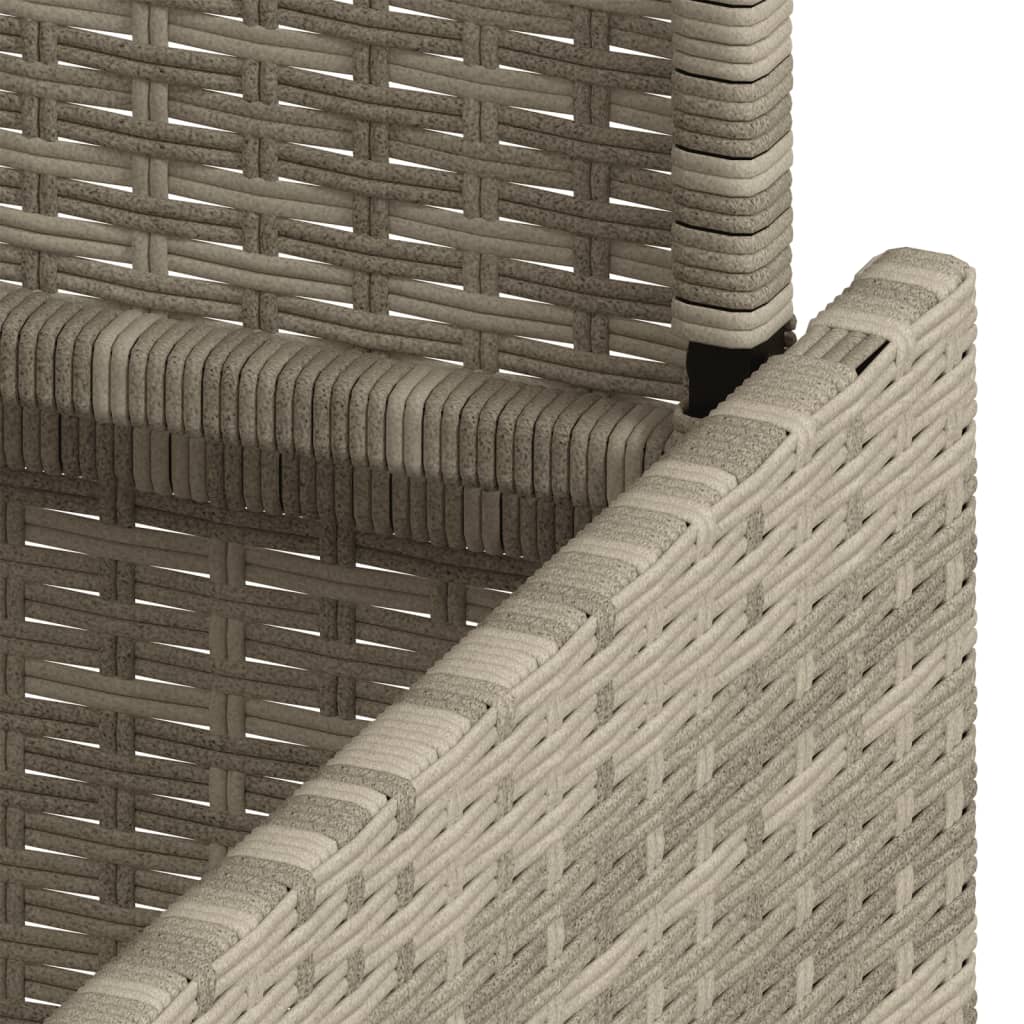 Garden Table With Top 100X55X73 Cm Poly Rattan