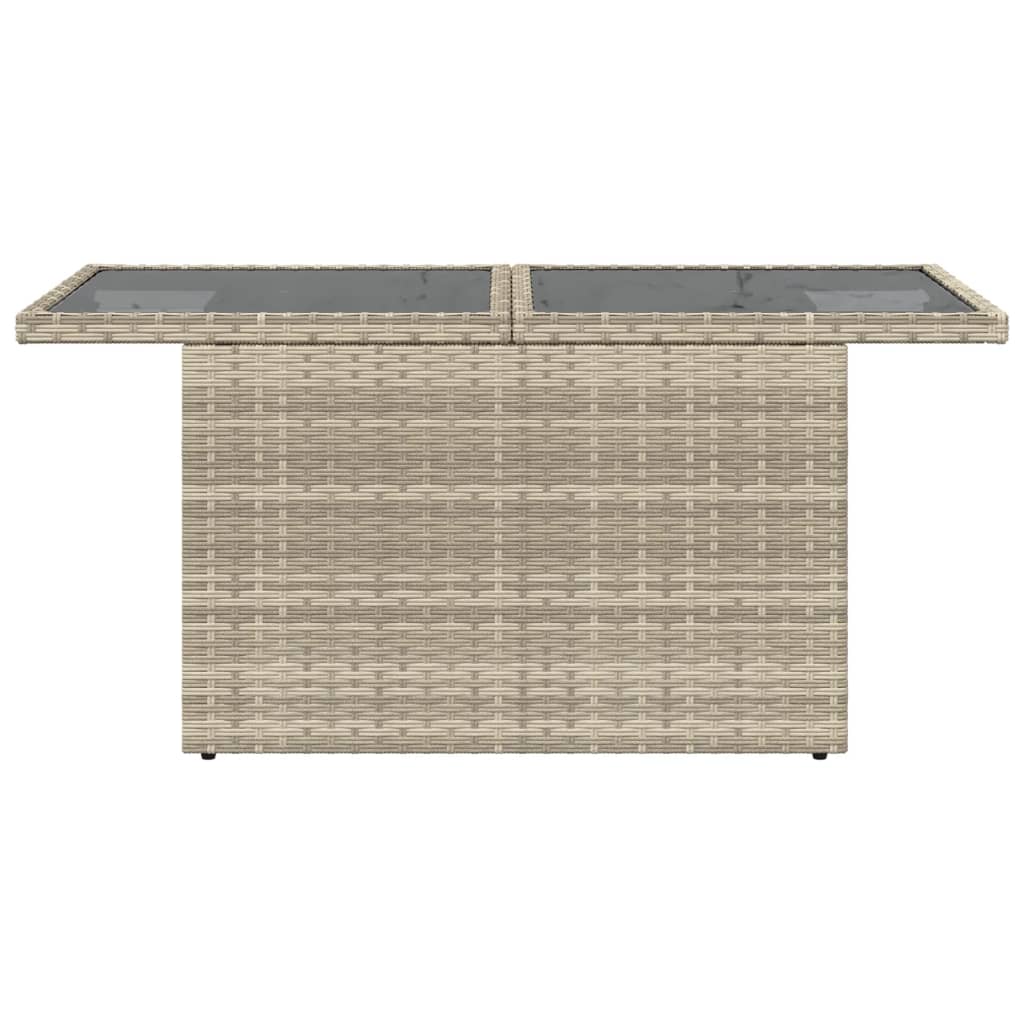 Garden Table With Top 100X55X73 Cm Poly Rattan