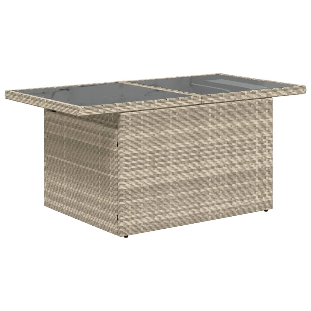 Garden Table With Top 100X55X73 Cm Poly Rattan