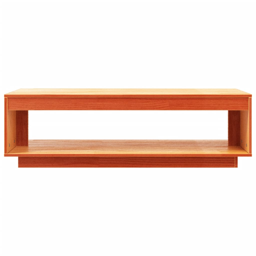 Coffee Table 110X50X33.5 Cm Solid Wood Pine