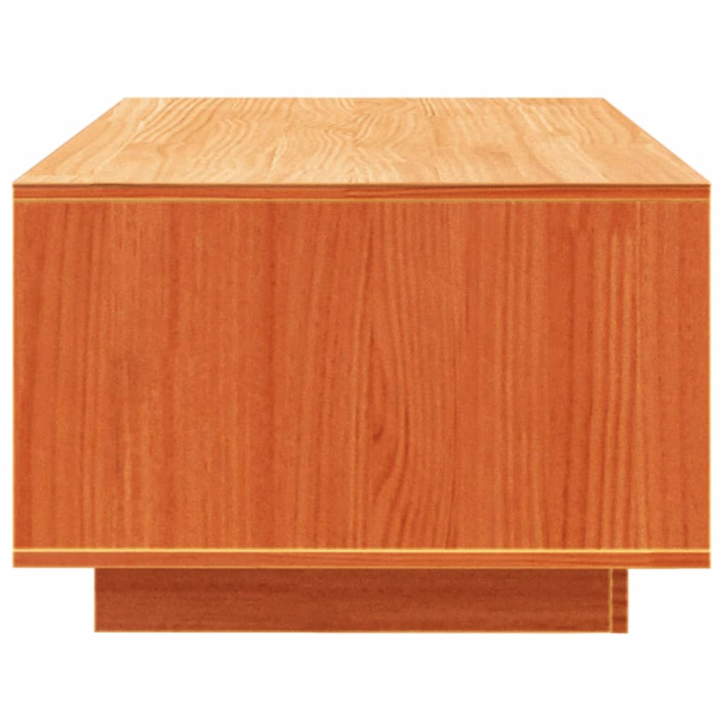 Coffee Table 110X50X33.5 Cm Solid Wood Pine