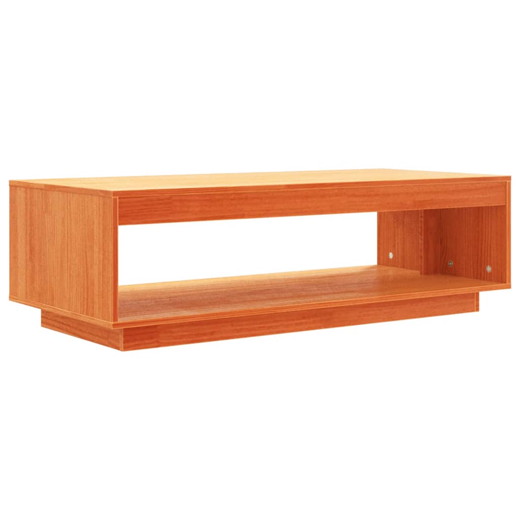 Coffee Table 110X50X33.5 Cm Solid Wood Pine