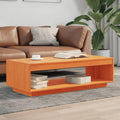 Coffee Table 110X50X33.5 Cm Solid Wood Pine