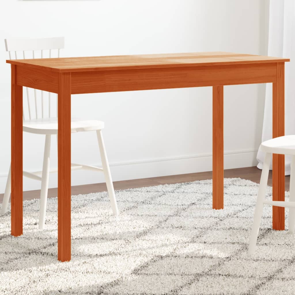 Dining Table Wax 55X55X75 Cm Solid Wood Pine