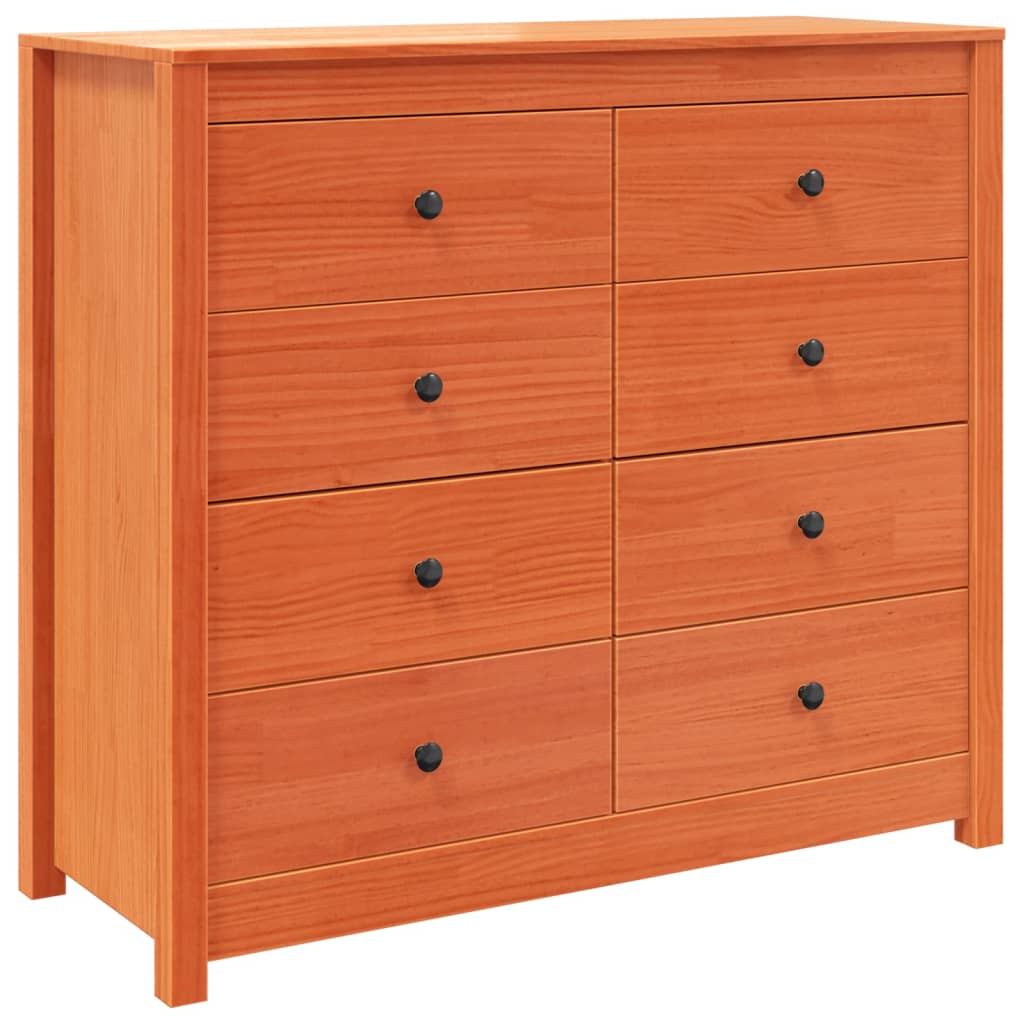 Side Cabinet Solid Wood Pine