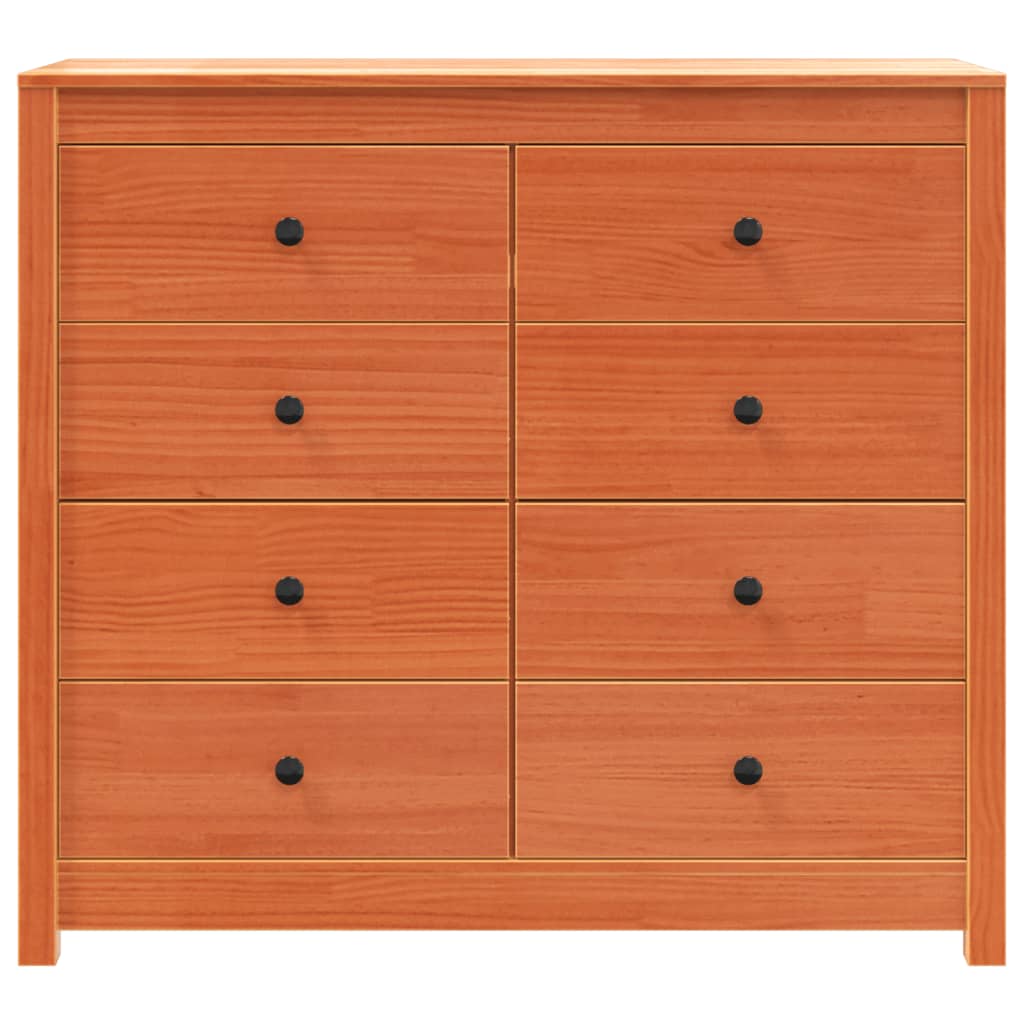 Side Cabinet Solid Wood Pine