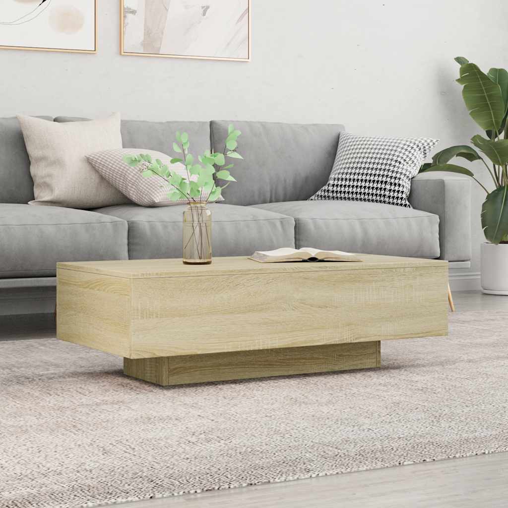 Coffee Table 100X49.5X31 Cm Engineered Wood