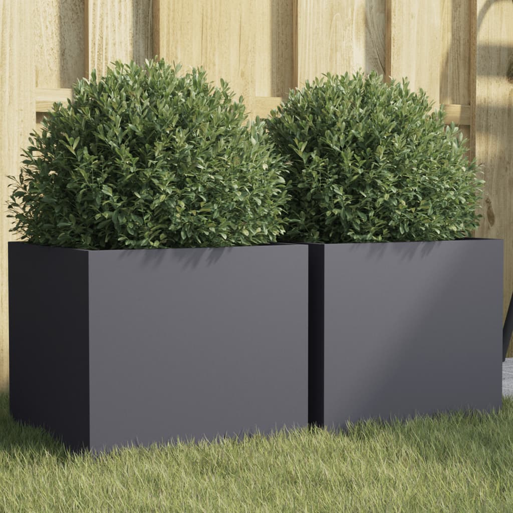 Planters 2 Pcs Corten Steel