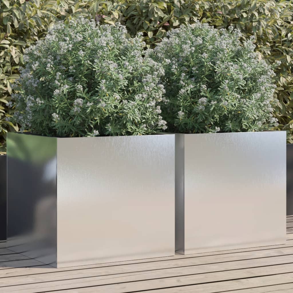 Planters 2 Pcs Corten Steel
